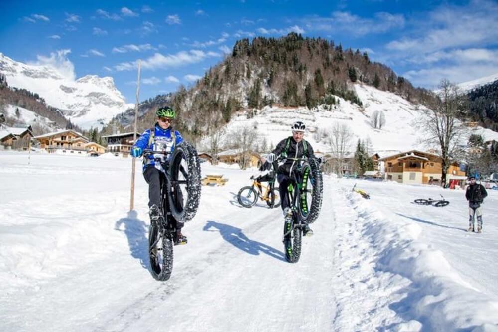 VTT sur neige