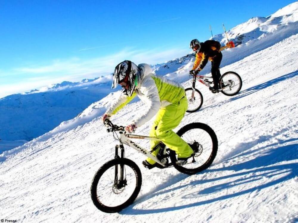 VTT sur neige